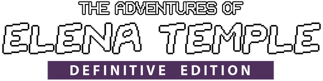 Логотип The Adventures of Elena Temple: Definitive Edition