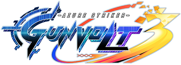 Логотип Azure Striker GUNVOLT 3