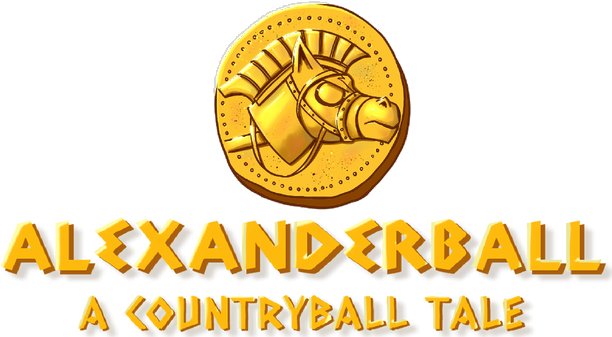 Логотип AlexanderBall: A Countryball Tale
