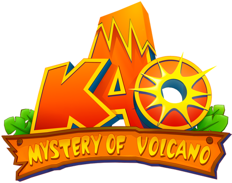 Логотип Kao the Kangaroo: Mystery of the Volcano (2005 re-release)