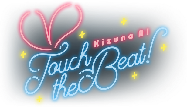 Логотип Kizuna AI - Touch the Beat!