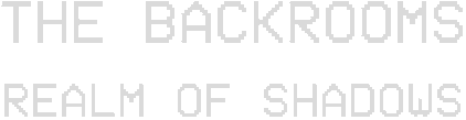 Логотип Backrooms: Realm of Shadows