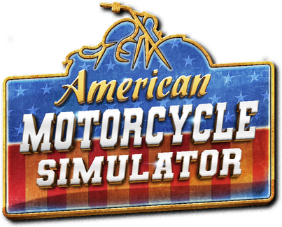 Логотип American Motorcycle Simulator