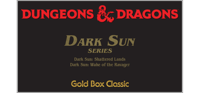 Логотип Dungeons and Dragons: Dark Sun Series