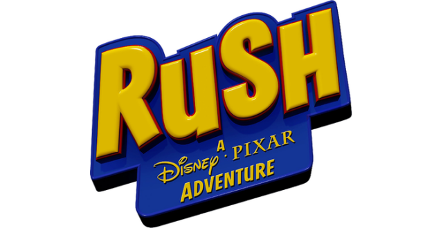 Логотип RUSH: A Disney • PIXAR Adventure