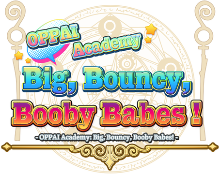 Логотип OPPAI Academy Big, Bouncy, Booby Babes!
