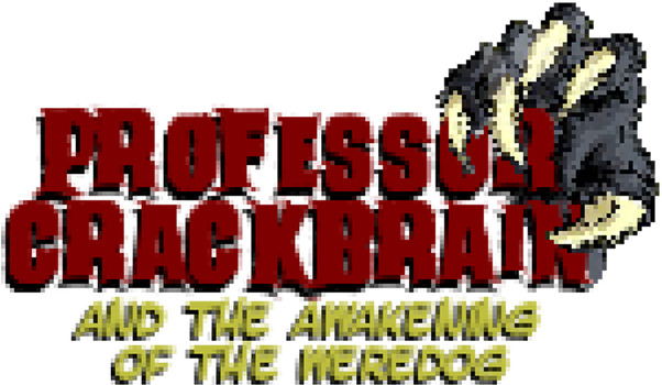 Логотип Professor Crackbrain - And the awakening of the weredog