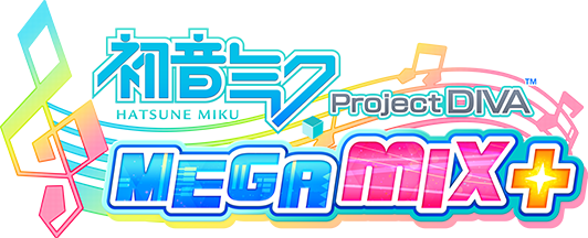 Логотип Hatsune Miku: Project DIVA Mega Mix+