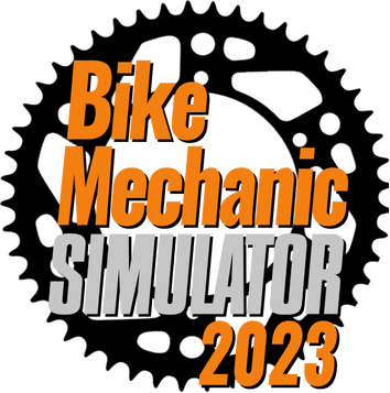 Логотип Bike Mechanic Simulator 2023