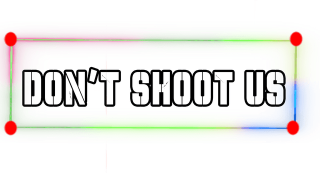 Логотип DON'T SHOOT US