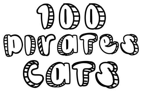 Логотип 100 Pirate Cats