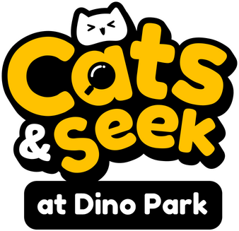 Логотип Cats and Seek: Cats Hidden at Dino Park