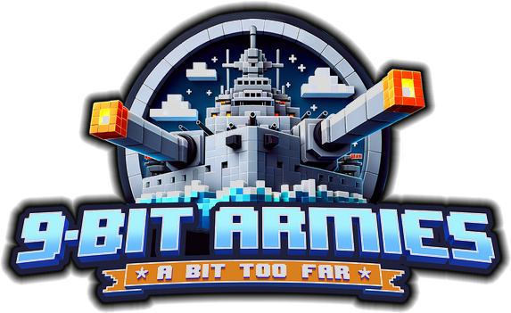 Логотип 9-Bit Armies: A Bit Too Far