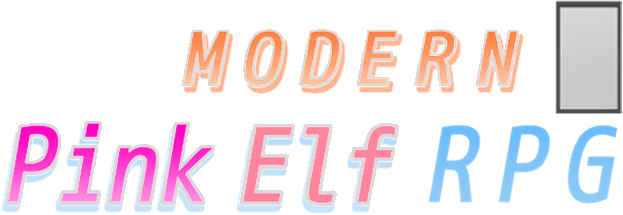 Логотип Modern Pink Elf RPG