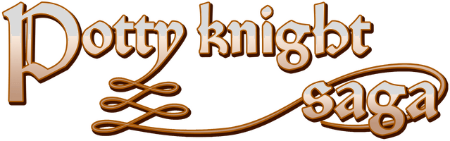 Логотип Potty Knight Saga