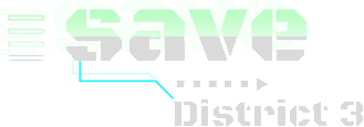 Логотип Save District 3