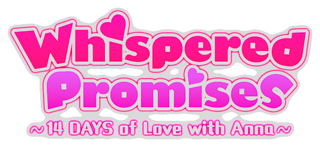 Логотип Whispered Promises ~ 14 Days of Love with Anna
