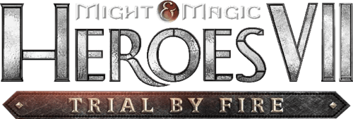 Логотип Might and Magic: Heroes 7 -Trial by Fire